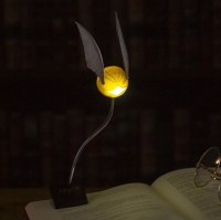 Harry Potter - Lampada Boccino d'Oro da Lettura Clip - Led - USB - Prodotto Ufficiale Warner Bros.