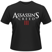 Assassin’s Creed - T-Shirt Logo AC3 - Cotone - Prodotto Ufficiale Ubisoft