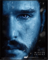 Game of Thrones - Quadro 3D Jon vs Nignt king - Prodotto Ufficiale HBO