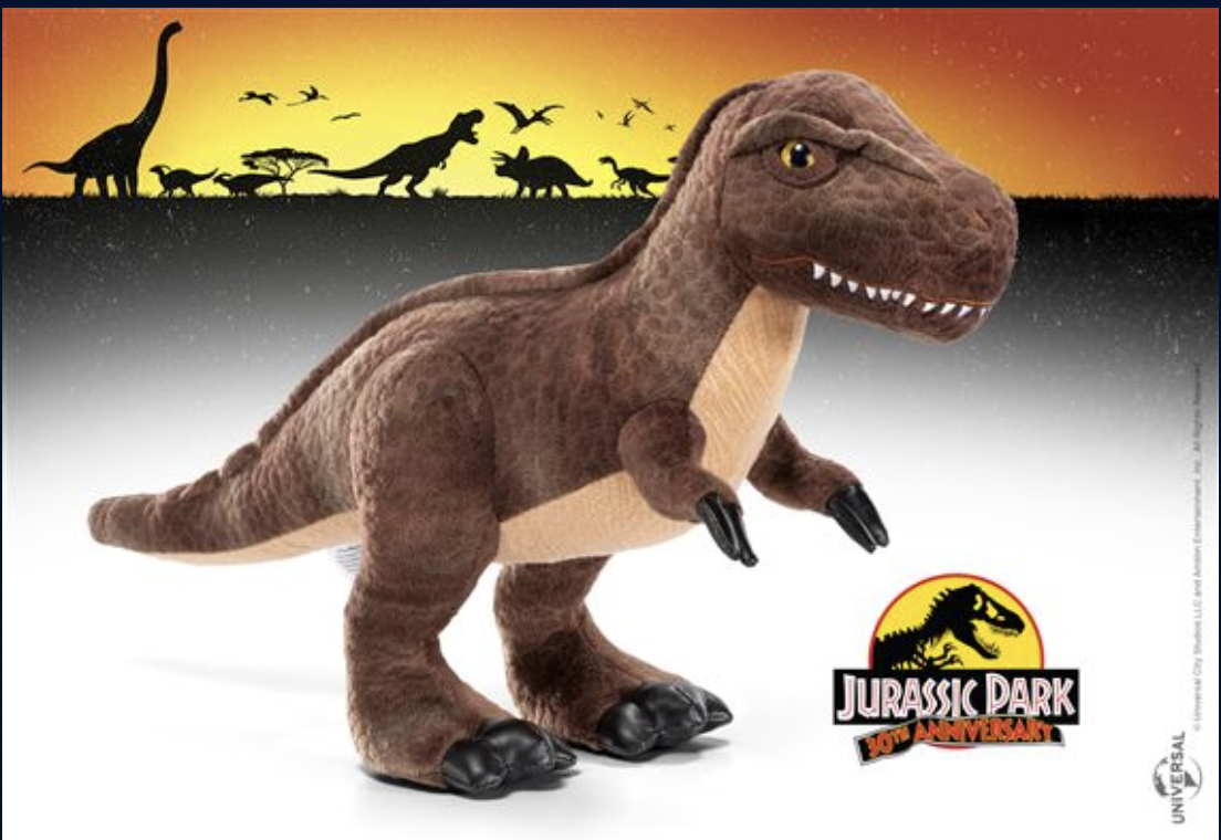 Simpatico dinosauro tirannosauro verde in peluche – Sedona Shop