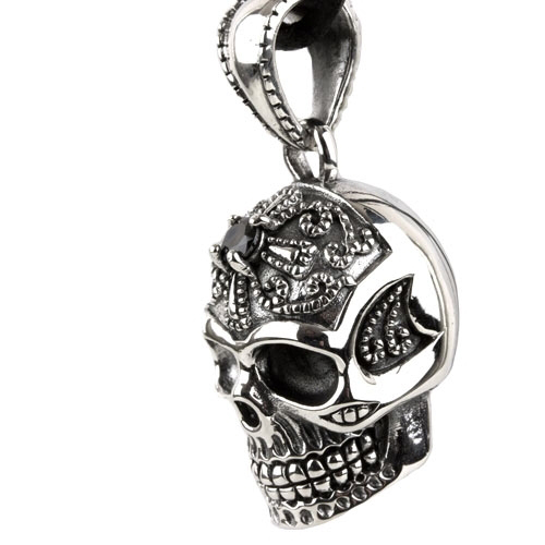 Orecchini Cranio Teschio Argento Sterling 925 - Foto 2