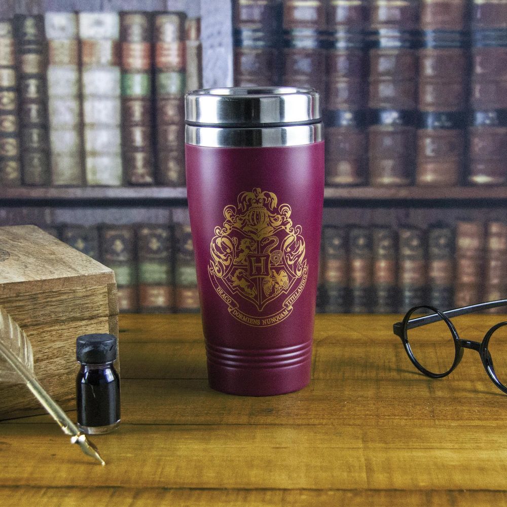 Storia e Magia Harry Potter Thermos Hogwarts Rosso
