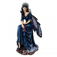 Les Alpes - Fata Corelei con Lupo e Gufo - Fairy Land - Prodotto Ufficiale