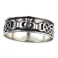 Gioielli - Anello Con Claddagh - Argento 925