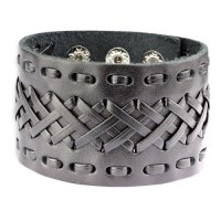 Gioielli - Bracciale Intreccio - Pelle