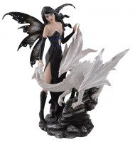 Gotico - Fata con Drago Bianco