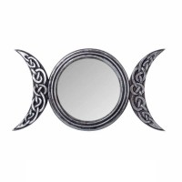 Gotico - Specchio Triple Moon Tripla Luna - Resina 