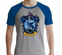 Harry Potter - T-Shirt Stemma Corvonero - Cotone - Prodotto Ufficiale Warner Bros