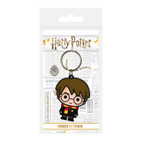 Harry Potter - Portachiavi Cartoon Harry - Gomma - Prodotto Ufficiale Warner Bros