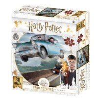 Harry Potter - Puzzle Lenticolare - Ford Anglia - Ufficiale Warner Bros