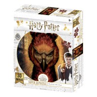 Harry Potter - Puzzle Lenticolare - Fawkes Fanny Fanice - Ufficiale Warner Bros