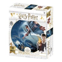 Harry Potter - Puzzle Lenticolare - Flying Car - Ufficiale Warner Bros