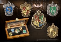 Harry Potter - Collezione completa delle spille delle case di Hogwarts - Prodotto Ufficiale