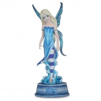 Les Alpes - Fata degli Elementi Acqua - Resina - Dipinta a mano - 042 498 Prodotto Ufficiale