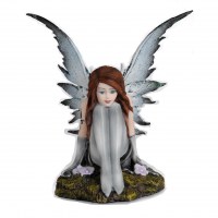 Les Alpes - Fata dei Colori Nera - Resina - Dipinta a mano - 021 12001 - Prodotto Ufficiale