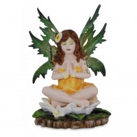 Les Alpes - Fata Incinta - Resina - Dipinto a mano 042 248 Prodotto Ufficiale