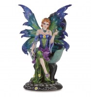 Les Alpes - Fata Summer Queen - Resina - Dipinta a mano - 042 027