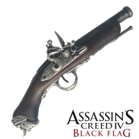 Assassin's Creed - Pistola a Canna Liscia AC IV - Prodotto Ufficiale Ubisoft