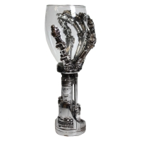 Calice - Braccio Meccanico - Terminator - Resina - Dipinto a Mano