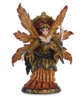 Les Alpes - Fata Autumn Queen - Resina - Dipinta a mano - 042 028