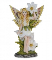 Les Alpes - Fata Marie - Resina - Dipinto a mano - 042 476