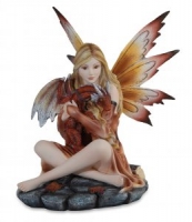 Les Alpes -  Fata Relia - Resina - Dipinto a mano - 042 473