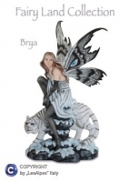 Les Alpes - Fata Brya - Resina - Dipinto a mano