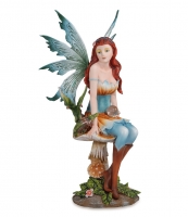 Les Alpes - Fata Daina - Resina - Dipinto a mano