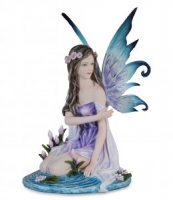 Les Alpes - Fata Siria - Resina - Dipinto a mano - 042 466