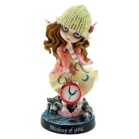 Fata - Thinking Of You - Resina - Dipinto amano