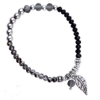 Gioielli - Bracciale Con Pietre vere - Metallo anallergico