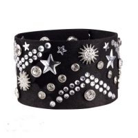 Gioielli - Bracciale Tinsel - metallo e cristallo