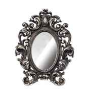 Gotico - Specchio Victorian Mirror - Resina - Dipinto a Mano