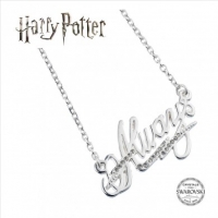 Harry Potter - Collana Always - Argento 925 - Swarovski - Prodotto Ufficiale Warner Bros.