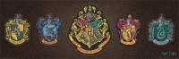 Harry Potter - Poster - Hogwarts - Grifondoro - Serpeverde - Corvonero - Tassorosso - Prodotto Ufficiale Warner Bros.