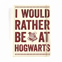 Harry Potter - Quaderno A5 - Hogwarts Slogan - Prodotto ufficiale © Warner Bros. Entertainment Inc.