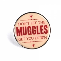 Harry Potter - Spilla Spilla Muggles - Babbani - Metallo - Prodotto Ufficiale