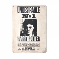 Harry Potter - Targa Indesiderabile N°1 - Metallo -  Prodotto Ufficiale Warner Bros.