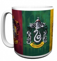 Harry Potter - Tazza Grande - Casate Howarts - Grifondoro - Serpeverde - Tassorosso - Corvonero - Prodotto Ufficiale Warner Bros.