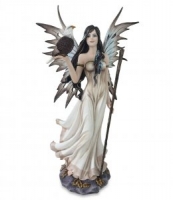 Les Alpes - Fata Gwen - Resina - Dipinta a Mano