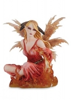 Les Alpes - Fata Amada - Resina - Dipinto a mano - 042 013