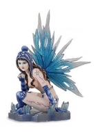 Les Alpes - Fata su Ghiaccio - Resina - Dipinto a mano