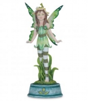 Les Alpes - Fata Earth - Resina - Dipinto a mano - 042 495