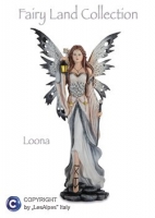 Les Alpes -  Fata Loona - Resina - Dipinto a mano