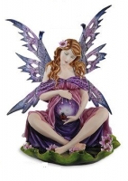 Les Alpes - Fata Incinta - Resina - Dipinta a mano - 024 245