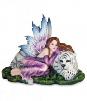 Les Alpes - Fata Nilam -  Resina - Dipinto a mano