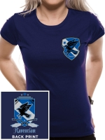 Harry Potter - T-shirt Donna - Stemma Corvonero - Prodotto Ufficiale Warner Bros.