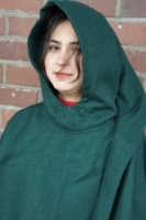 Medievale - Abbigliamento Medievale - Mantella - Cappuccio