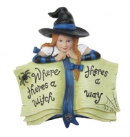 Gotico - Where There Is A Witch - Resina - Dipinto a mano