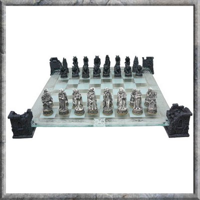 VAMPIRO di alta qualità e Lupo Mannaro set di scacchi fantasy gioco da tavolo Regalo Gotico 